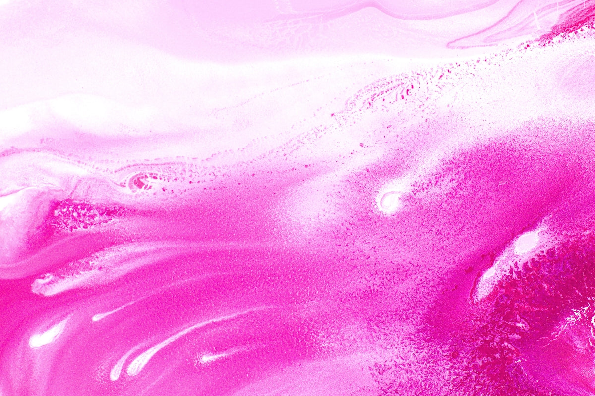 pink and white abstract painting