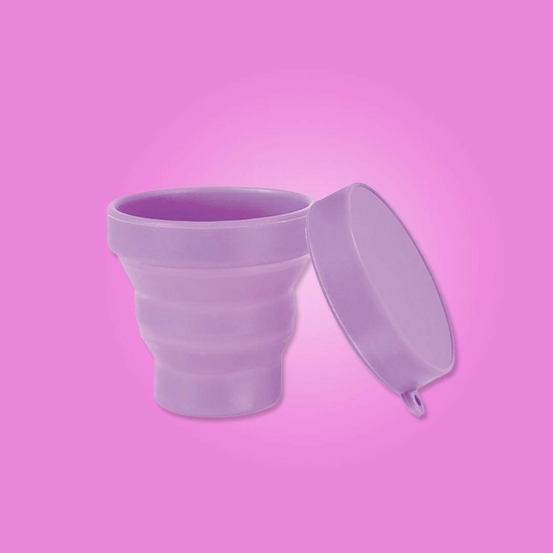 MomDaughts' Foldable Sterilizer Cup.
