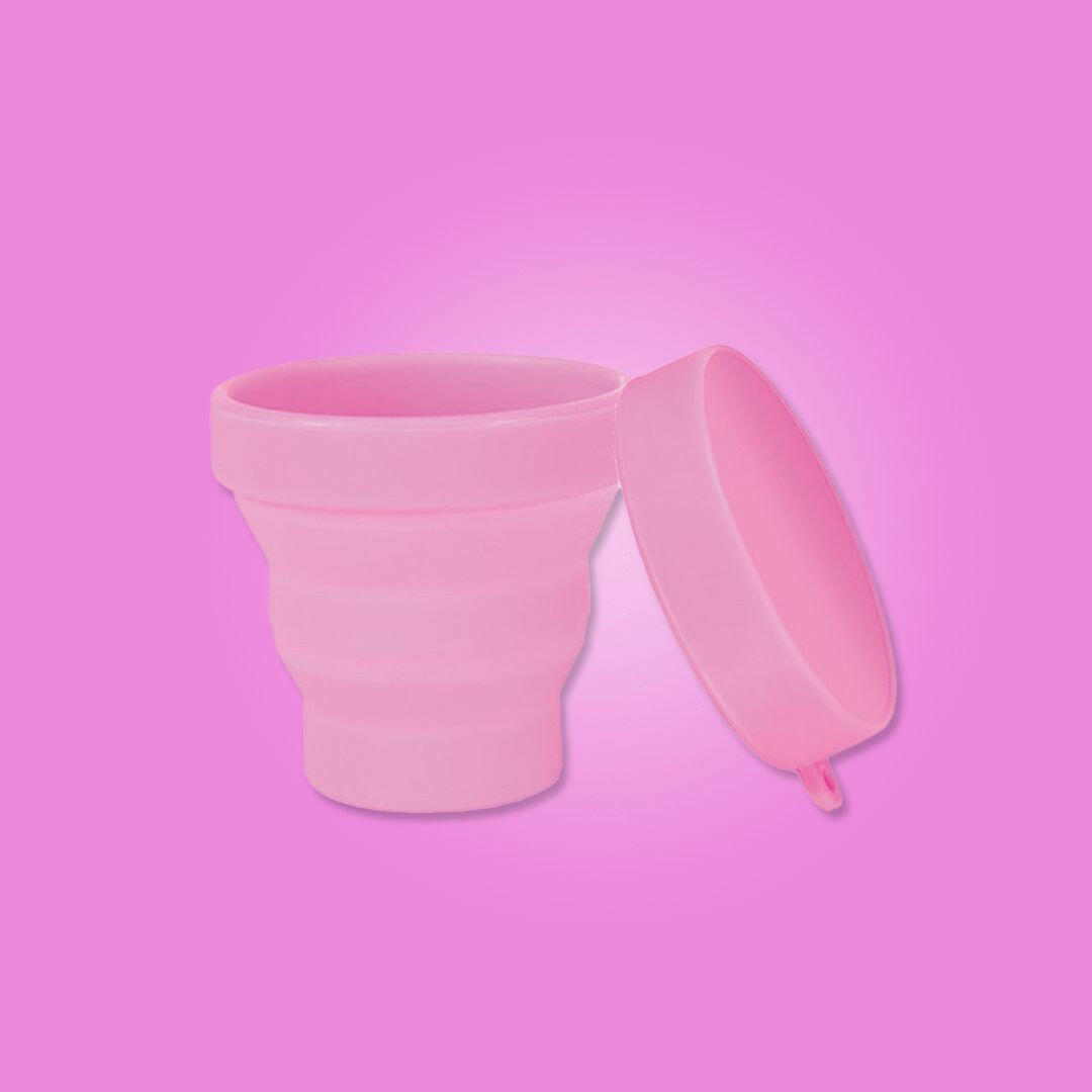 MomDaughts' Foldable Sterilizer Cup.