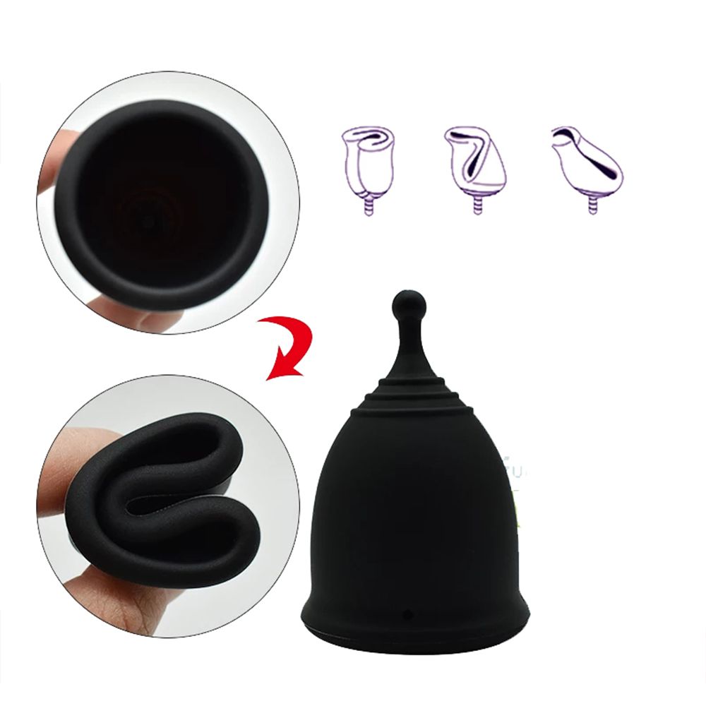 MomDaughts' Short Tailed Menstrual Cup.