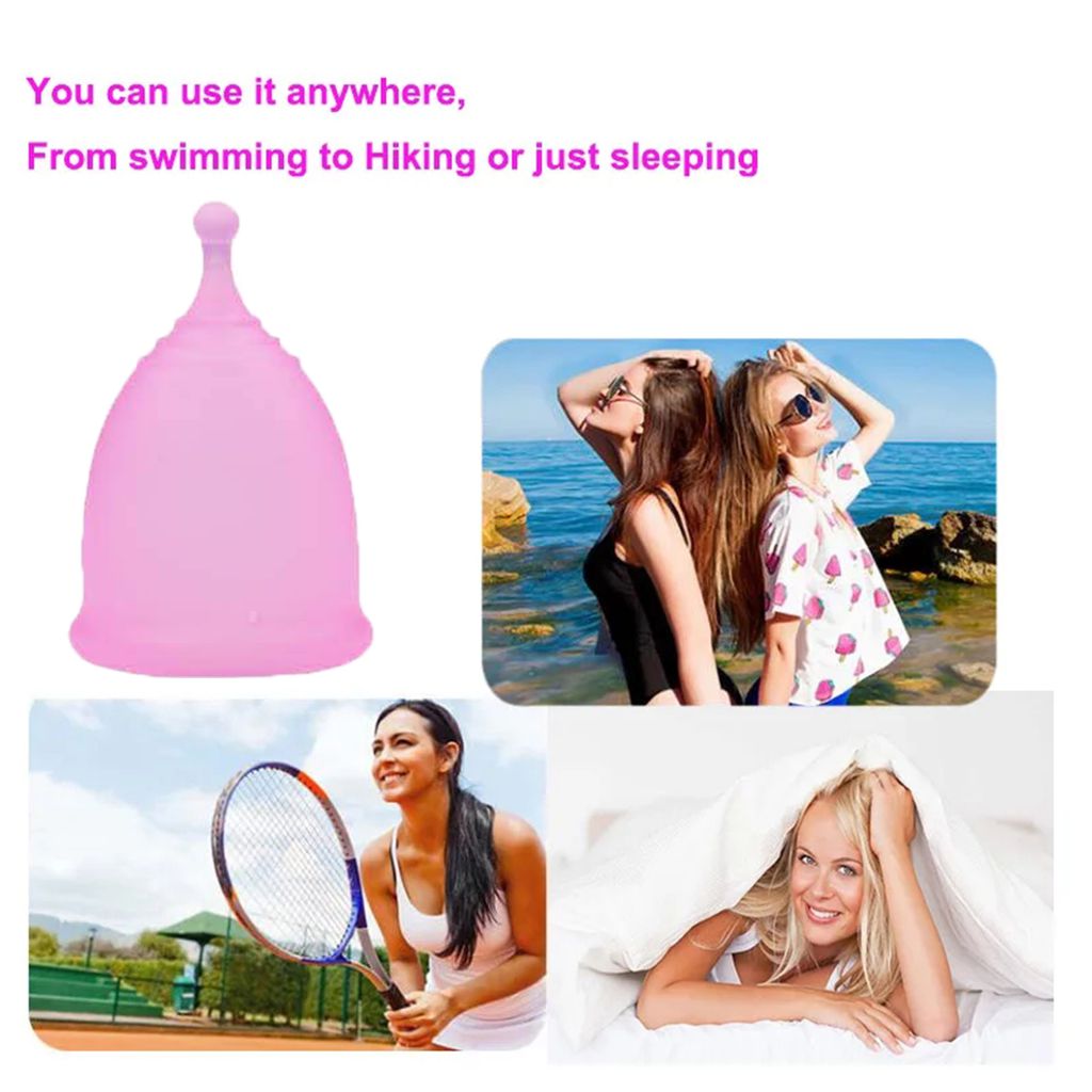 MomDaughts' Short Tailed Menstrual Cup.