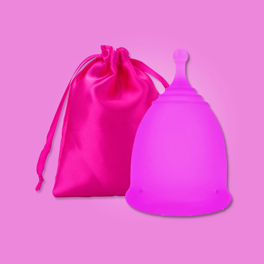 MomDaughts' Short Tailed Menstrual Cup.