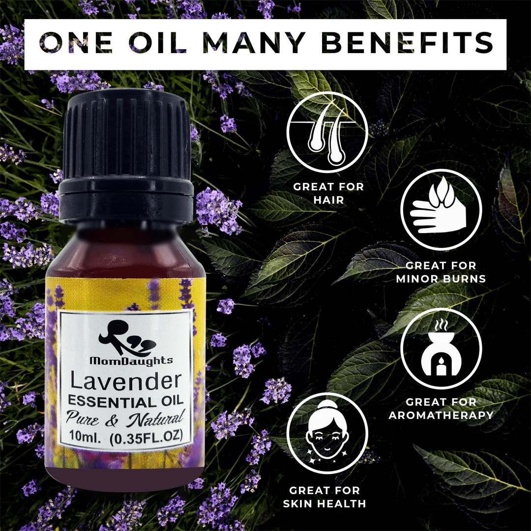 Relax and Unwind MomDaughts' Lavender 100% Pure & Natural Essential Oil Serenity and Calm.