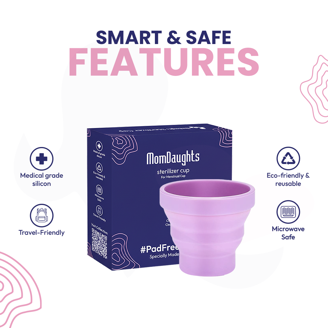 MomDaughts' Foldable Sterilizer Cup