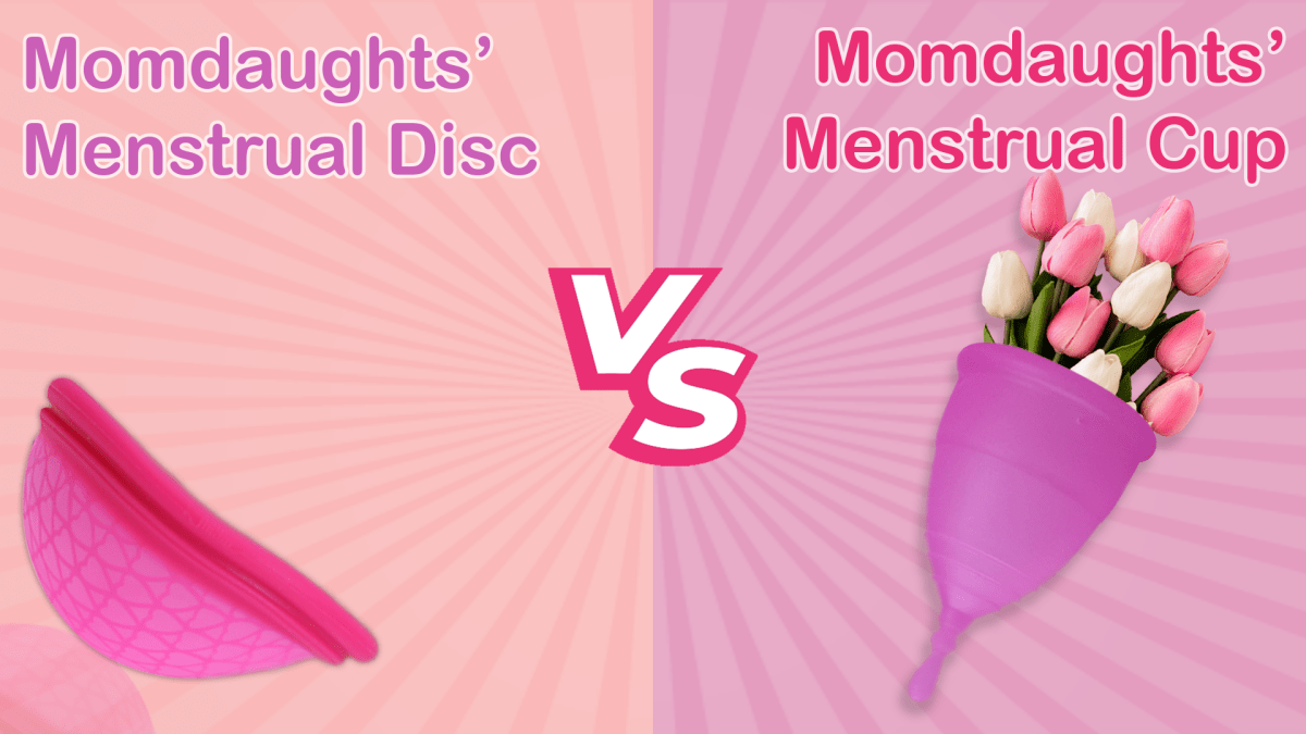 Momdaughts' Menstrual Disc vs Menstrual Cup - MomDaughts