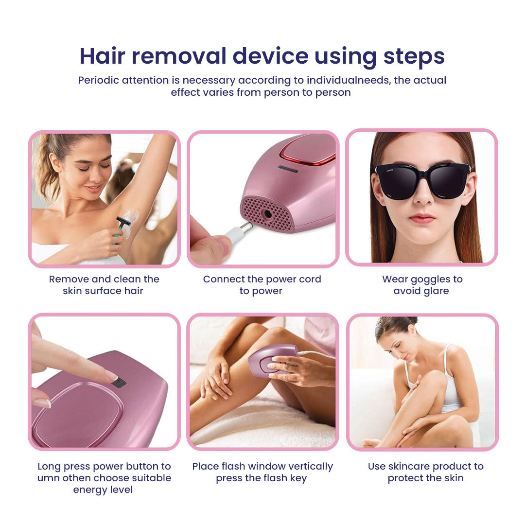 MomDaughts' Mini IPL Hair Remover
