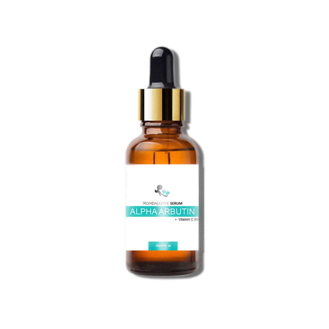 MomDaughts' Alpha Arbutin + Vitamin C Skin Serum: Brightening Skin 30mL.