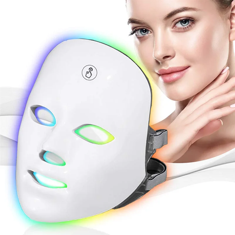 MomDaughts' 7-Color LED Therapy Mask – Skin Rejuvenation & Anti-Aging