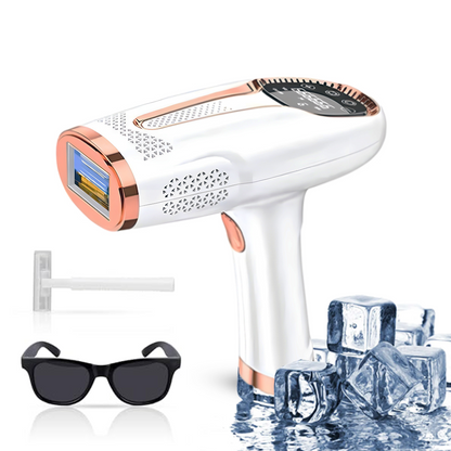 MomDaughts' Premium IPL Hair Remover with Cooling Effect.
