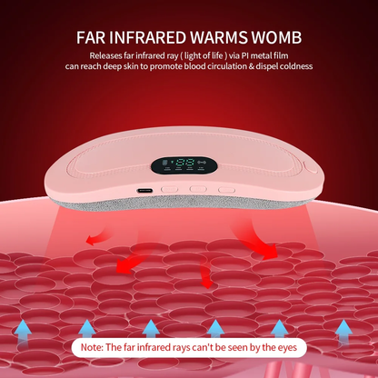 Menstrual Period Heating Pad for Cramps Massage.