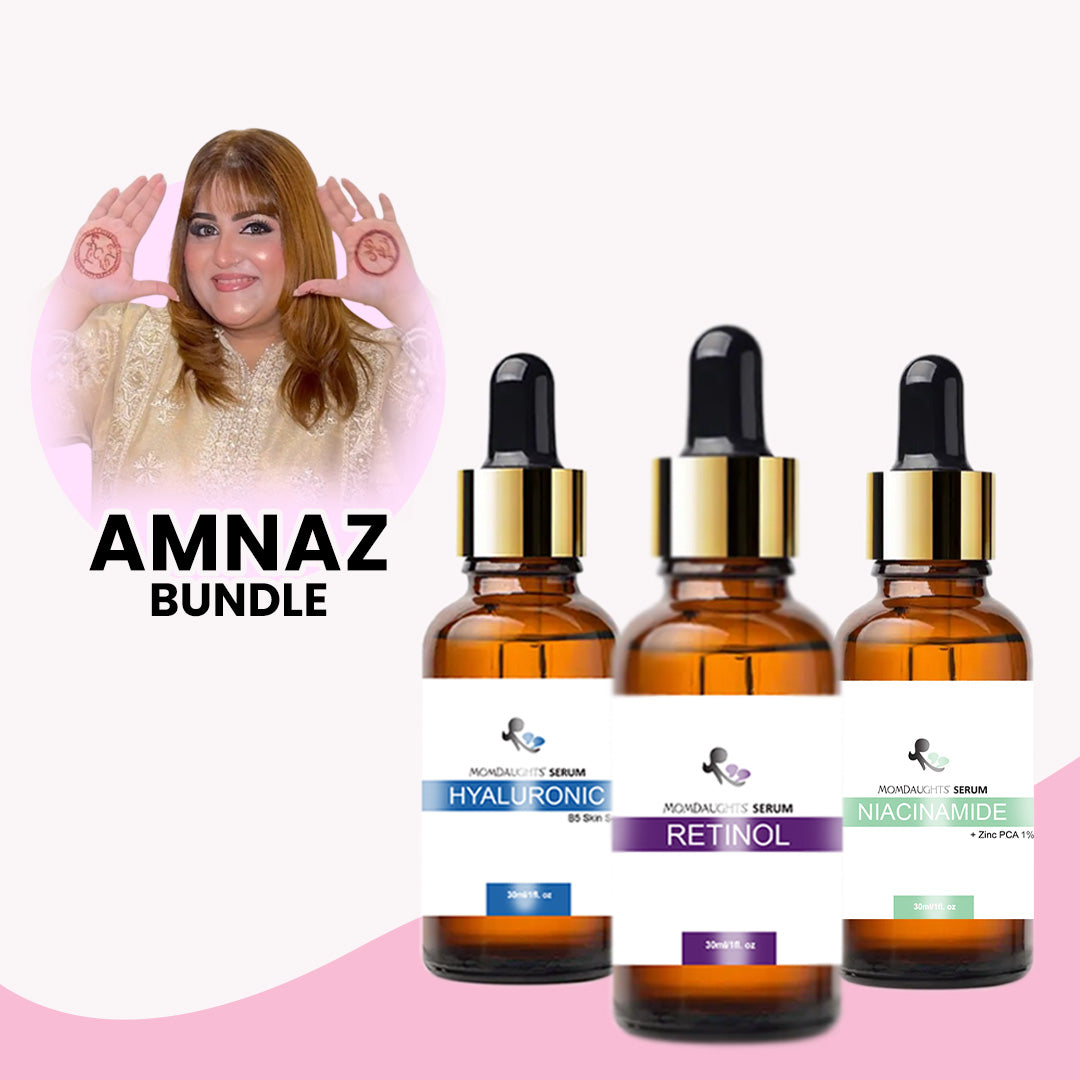 Amnaz Serum Bundle - Anti Aging Pore Free Skin