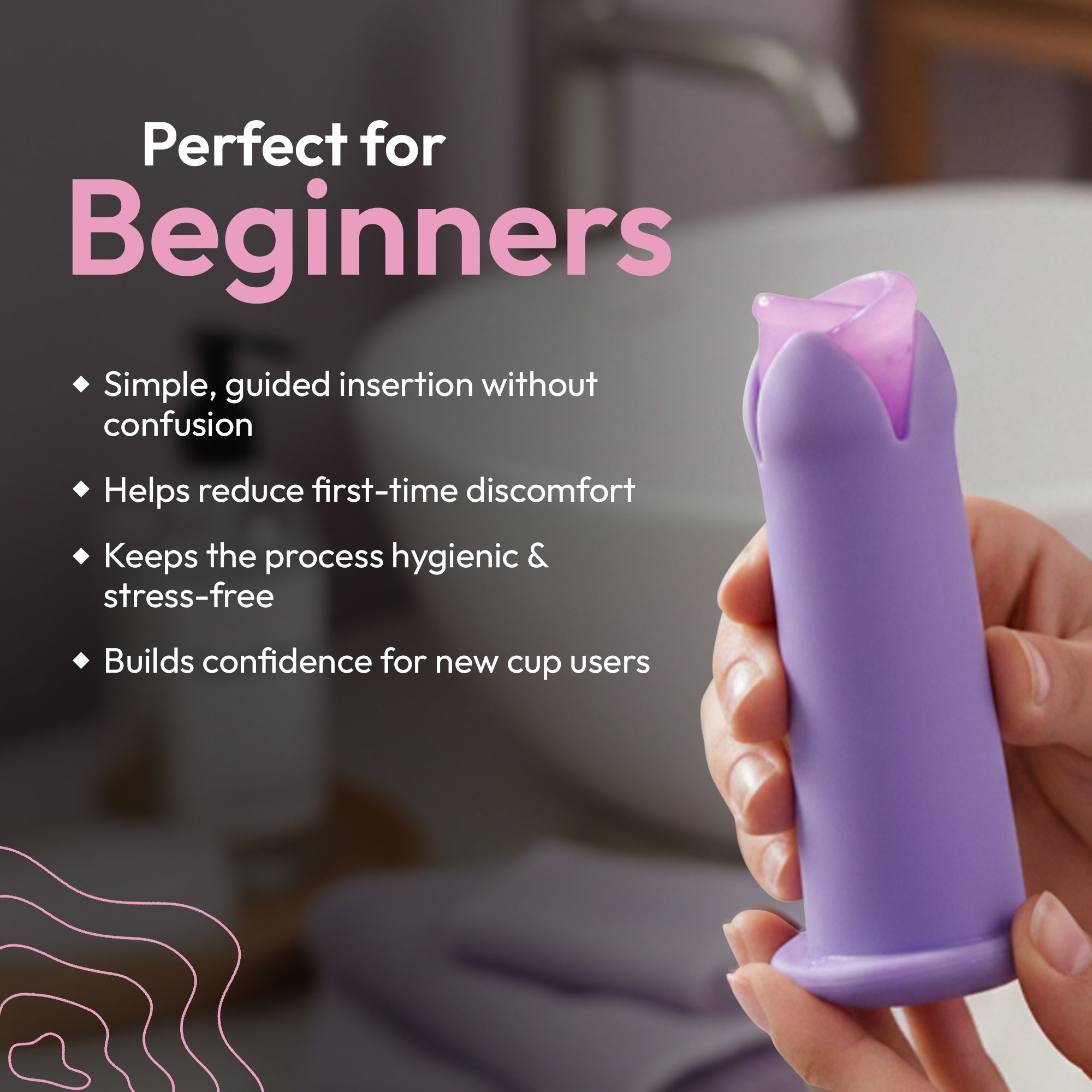Menstrual Cup Comfort Kit (Applicator + Softfit Lubricant)
