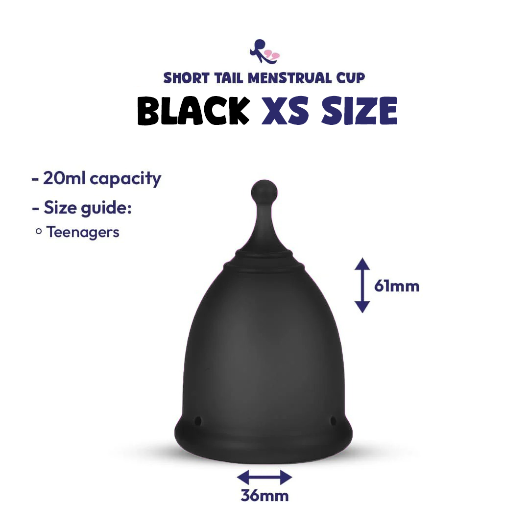 MomDaughts' Short Tailed Menstrual Cup