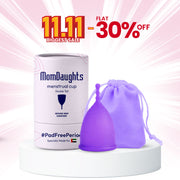 MomDaughts' Double tail Menstrual Cup