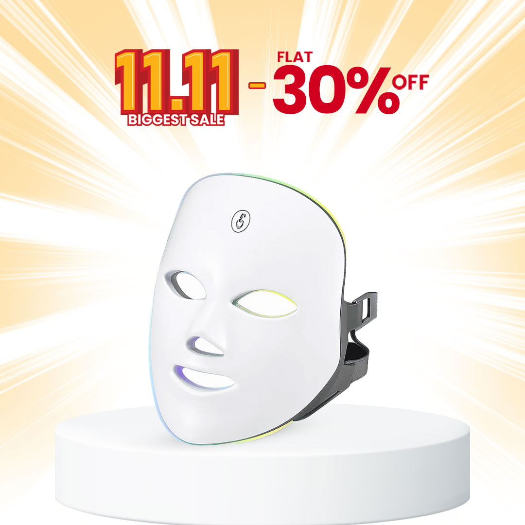 MomDaughts' 7-LED Face Therapy Mask