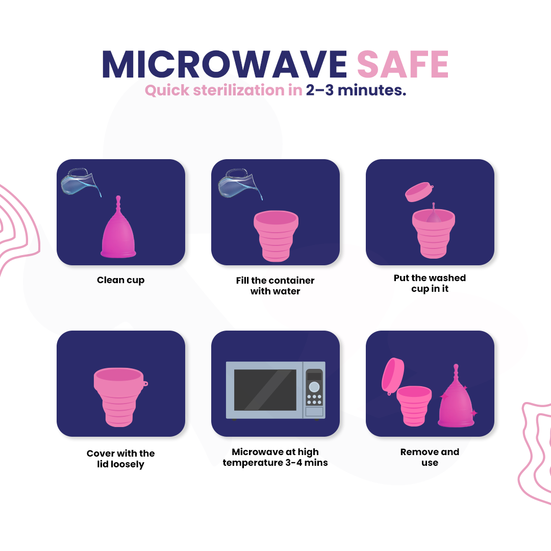 MomDaughts' Foldable Sterilizer Cup