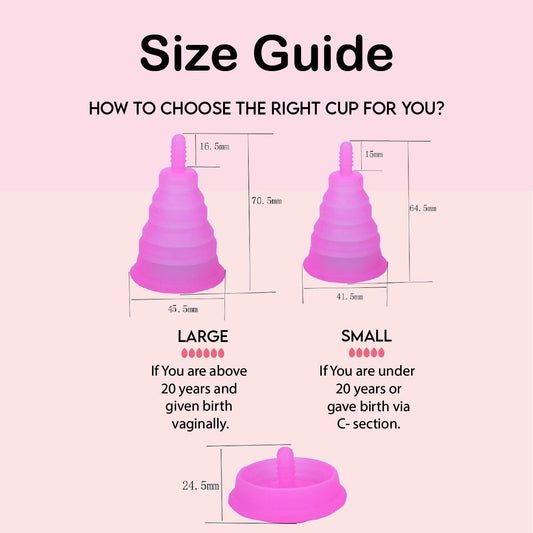 MomDaughts' Collapsible Menstrual Cup With Cute Storage Case - MomDaughts