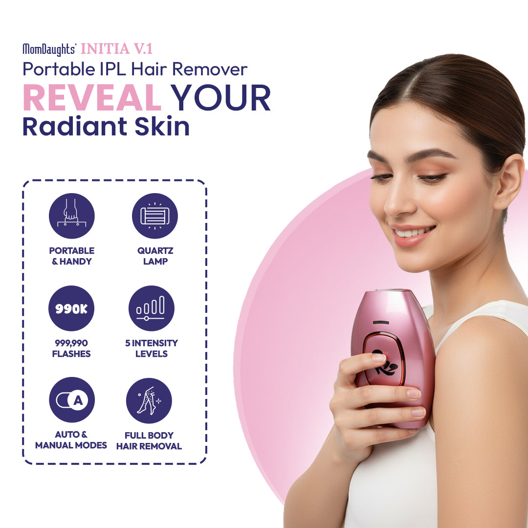 MomDaughts' Portable IPL Hair Remover