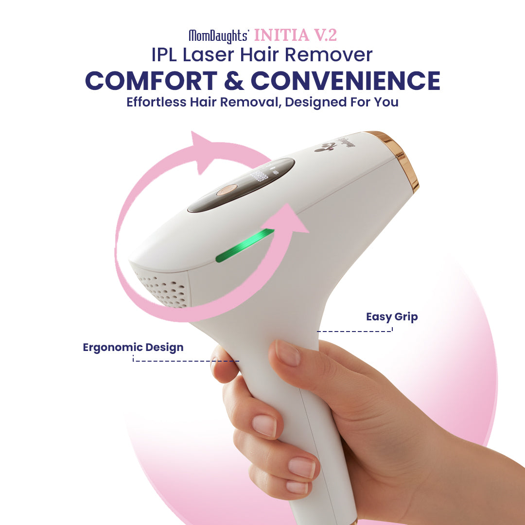 Initia Classic v2 IPL Laser Hair Removal Device by MomDaughts