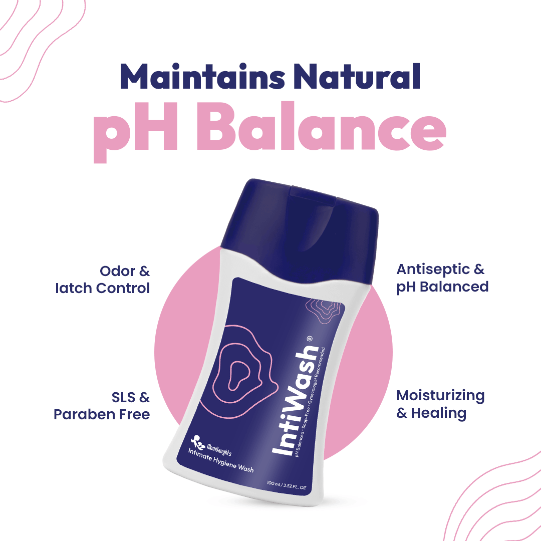 MomDaughts Intiwash – Intimate Hygiene Wash for Women (100ml)