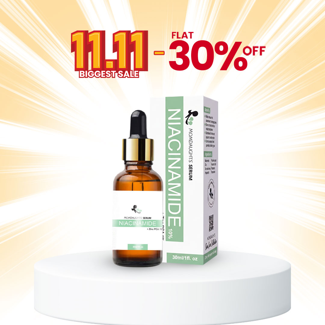 MomDaughts' Niacinamide Zinc Pca Serum: Brighter Skin 30mL