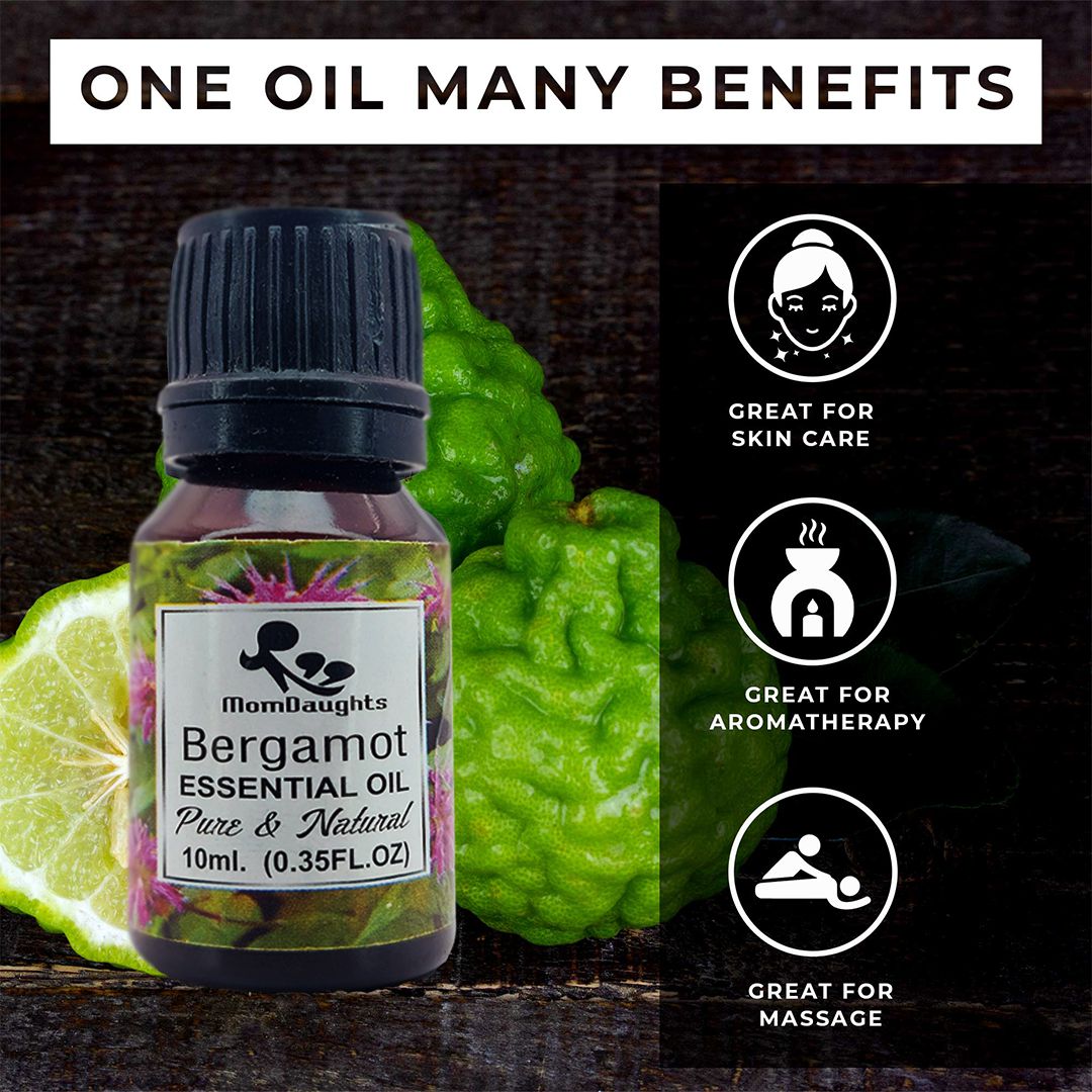 Radiate Positivity MomDaughts' Bergamot 100% Pure & Natural Essential Oil Sunny & Happy Ambiance - MomDaughts