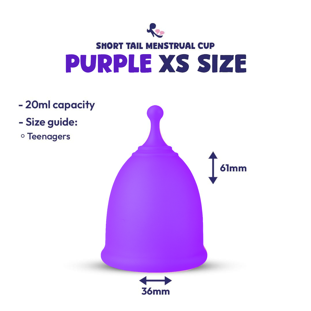 MomDaughts' Short Tailed Menstrual Cup