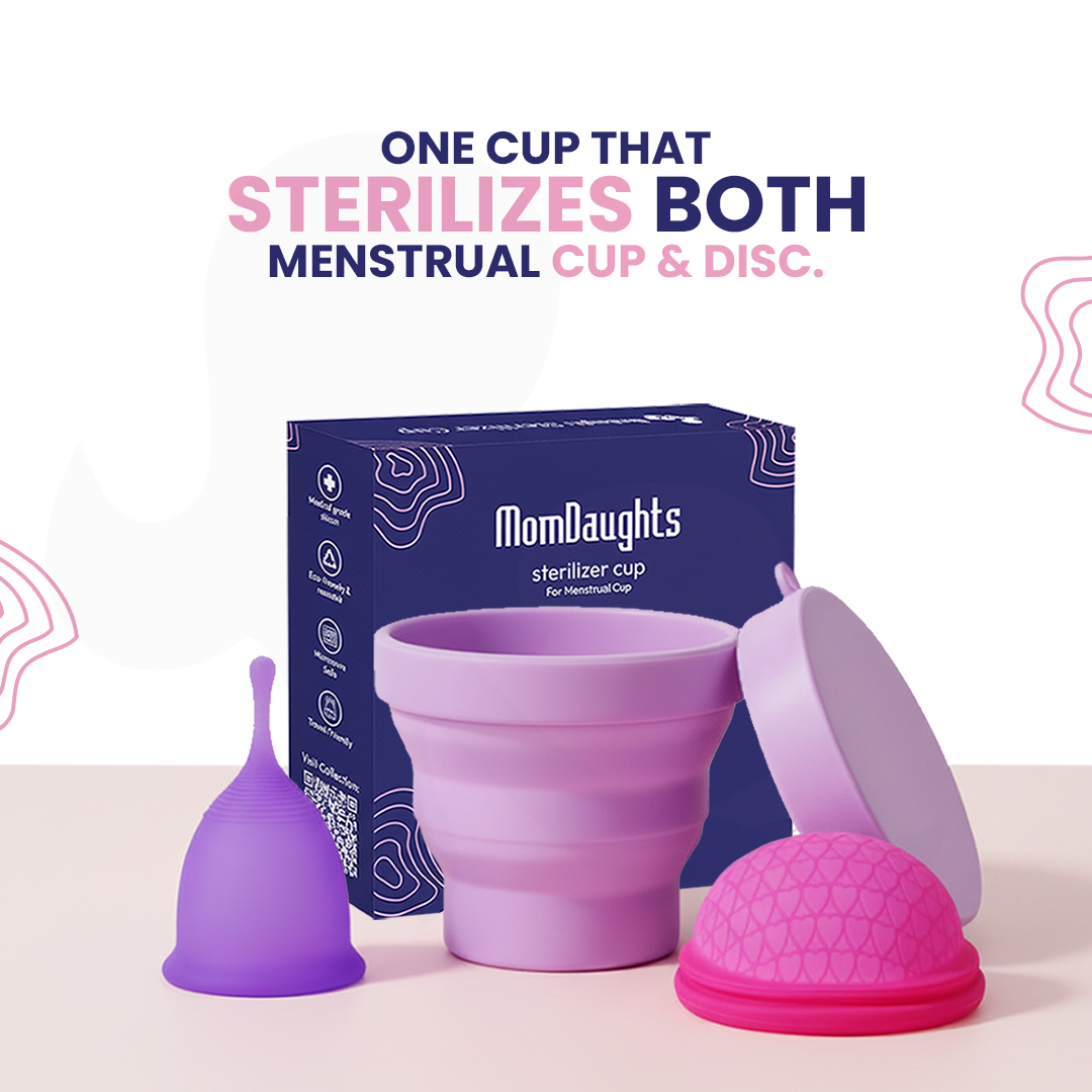 MomDaughts' Foldable Sterilizer Cup