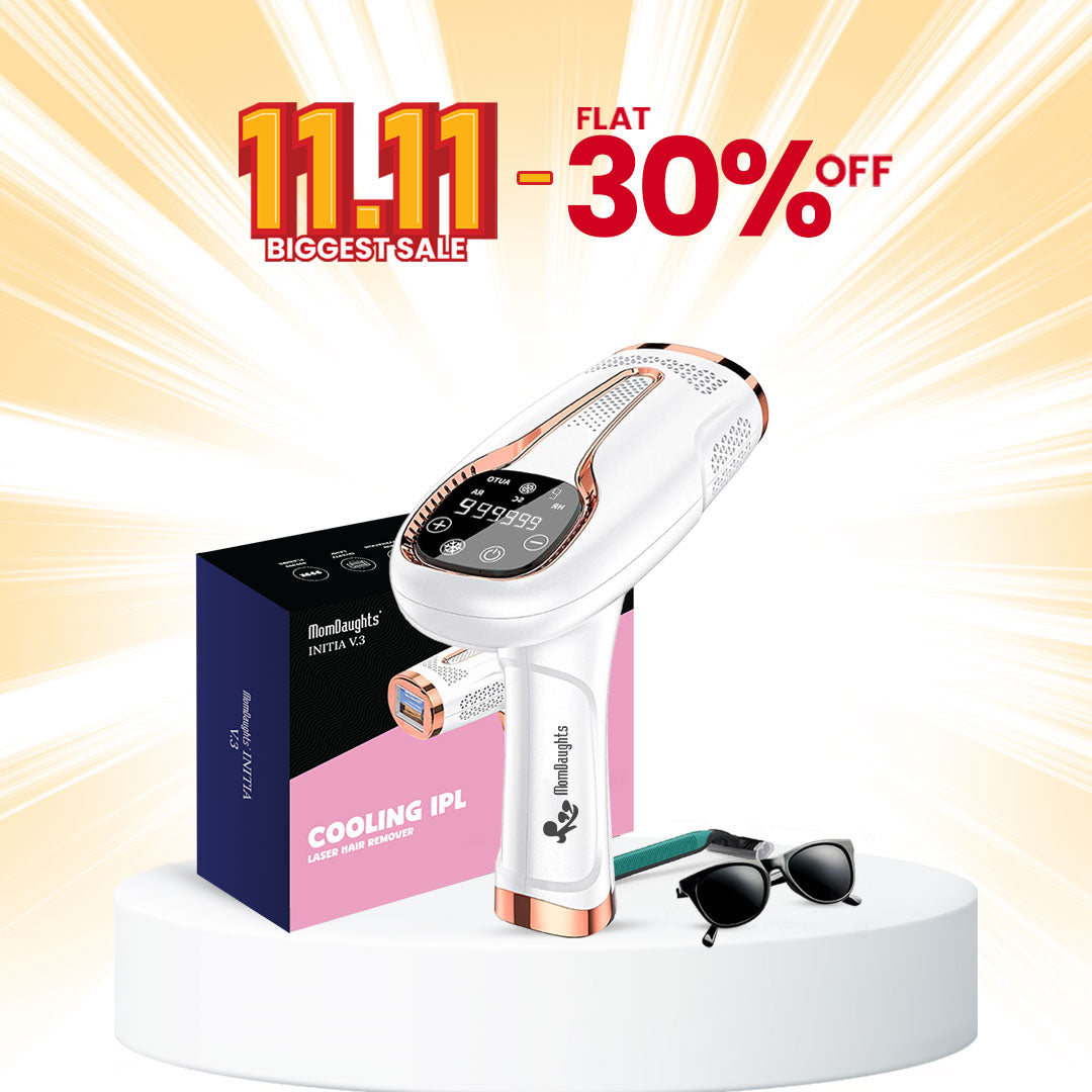 MomDaughts Initia Cooling v3 IPL Laser Hair Remover