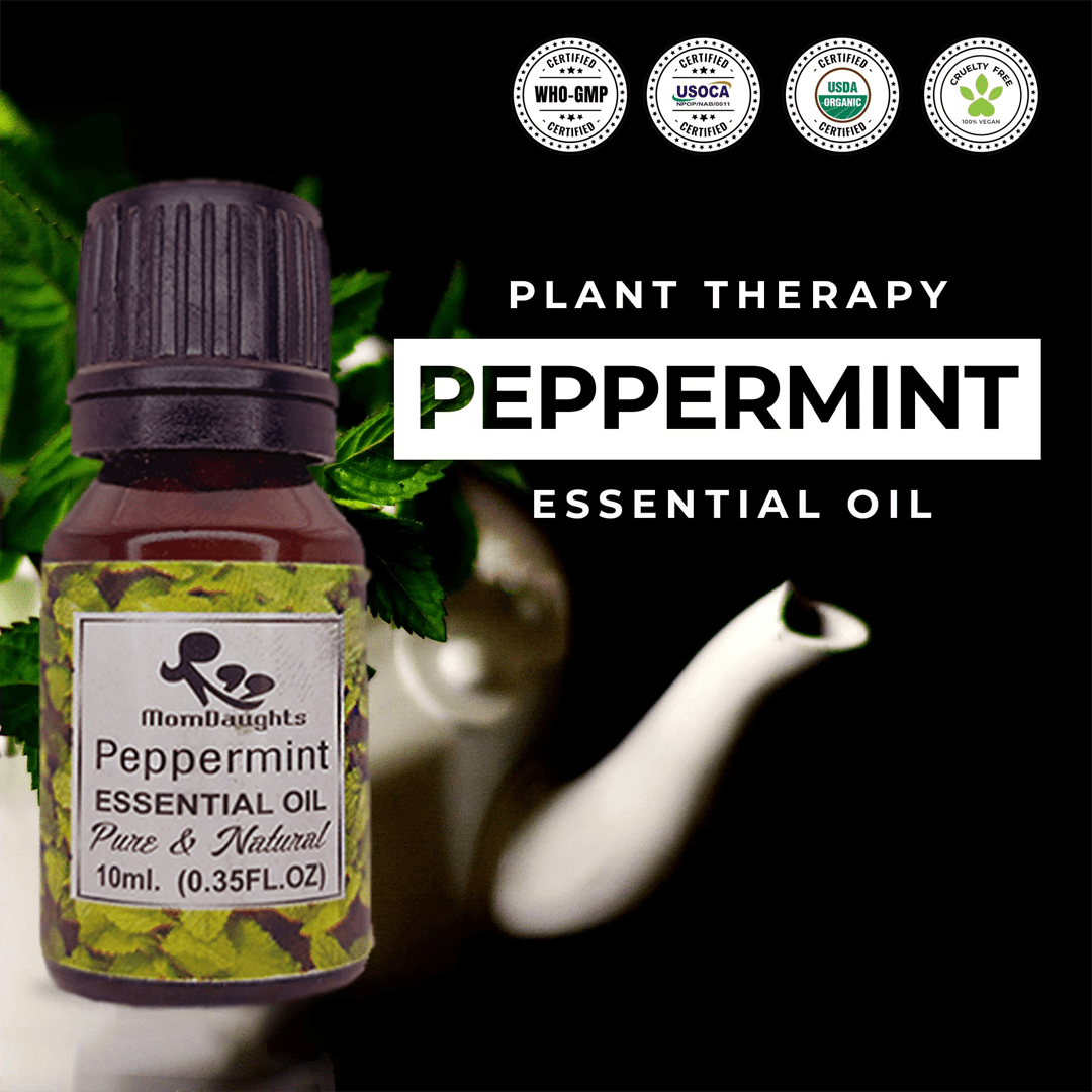 Cooling Mint Sensation Momdaughts' Peppermint 100% Natural & Pure Essential Oil-Essential Oil-MomDaughts